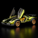 2022 Hot Wheels RLC Exclusive Release 82 Lamborghini Countach LP500 S Exclusivo Red Line Club verde oliva spectraflame Llantas de Goma RR