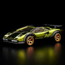 2022 Hot Wheels RLC Exclusive Release 82 Lamborghini Countach LP500 S Exclusivo Red Line Club verde oliva spectraflame Llantas de Goma RR