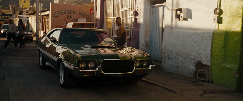 2021 Hot Wheels Fast & Furious 72 Ford Gran Torino Sport verde metálico J5 - Loose