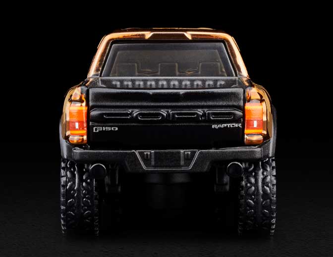2021 Hot Wheels RLC '17 Ford F-150 Raptor Exclusivo Red Line Club marrón spectraflame Llantas de Goma RR