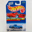 1998 Hot Wheels Tattoo Machines Series 57 T-Bird Ford azul metálico 3SP