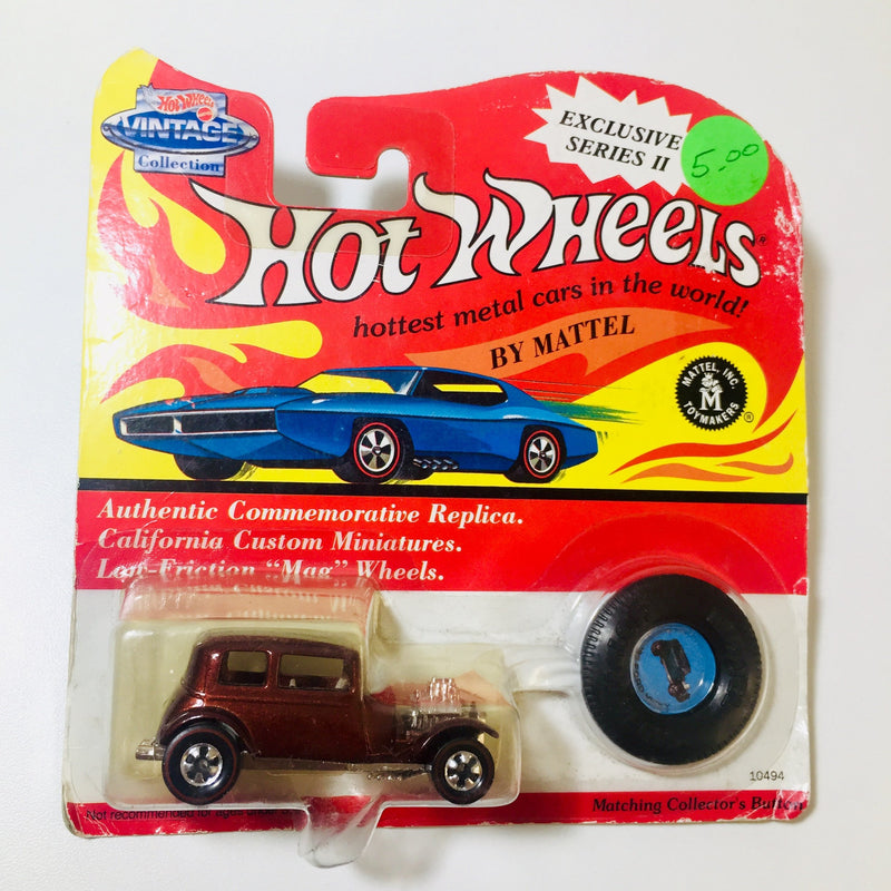 1994 Hot Wheels Vintage Collection 32 Ford Vicky marrón RL