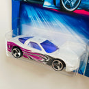 2004 Hot Wheels Pride Rides 1997 Corvette 196 blanco 3SP