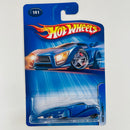 2005 Hot Wheels Ooz Coupe 141 azul metálico 5SP con SK5