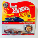 2008 Hot Wheels Classics Series 4 40 Aniversario Shelby Cobra Daytona Coupe naranja RL