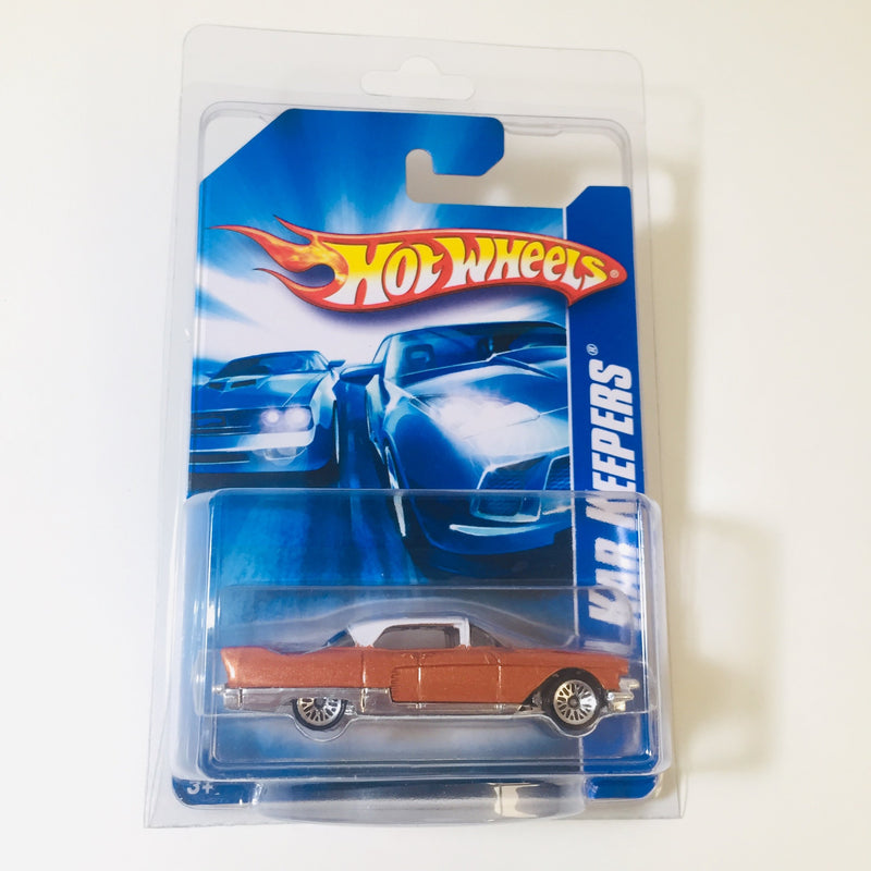 2008 Hot Wheels Kar Keepers Exclusive 57 Cadillac Eldorado Brougham naranja LW