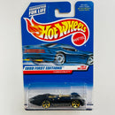 1999 Hot Wheels First Editions Turbolence negro 5DOT base ZAMAC