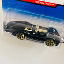 1999 Hot Wheels First Editions Turbolence negro 5DOT base ZAMAC