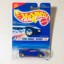 1995 Hot Wheels New Model Series Speed Blaster azul ventana rosa 5SP
