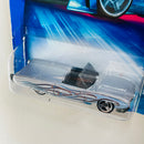 2004 Hot Wheels Pride Rides 1963 T-Bird Ford 211 plata metálico 3SP base ZAMAC