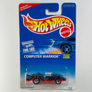 1996 Hot Wheels Computer Warrior 479 negro con azul 5SP