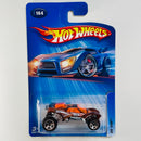 2005 Hot Wheels Da'Kar 164 marrón metálico 5SP base ZAMAC