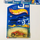2002 Hot Wheels Spares N Strikes Colección Set de 4 - Surfin' School Bus, So Fine, Rodger Dodger, Sooo Fast