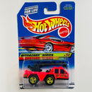1998 Hot Wheels Biohazard Series Flame Stopper rojo SB