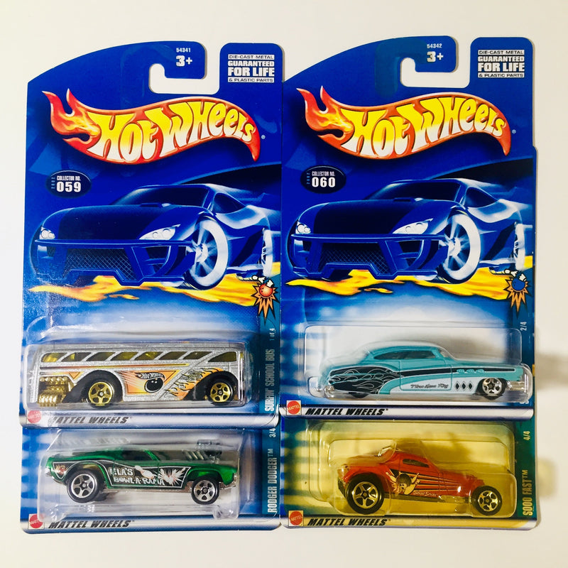 2002 Hot Wheels So Fine Collector Car No. 060 - Die Cast Metal & Plastic, For Ages 3+