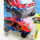 2021 Hot Wheels Dino Riders Aero Pod rojo 6SP