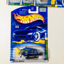 2001 Hot Wheels Rod Squadron Series Colección Set de 4 - Dodge Charger Daytona, Lakester, Greased Lightnin', Propper Chopper