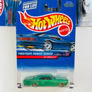 1999 Hot Wheels Pinstripe Power Series Colección Set de 4 - 34 Ford 3-Window, Tail Dragger, 65 Impala, Auburn 852