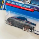1999 Hot Wheels Pinstripe Power Series Colección Set de 4 - 34 Ford 3-Window, Tail Dragger, 65 Impala, Auburn 852