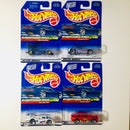 1999 Hot Wheels Classic Games Series Colección Set de 4 - Super Modified, Silhouette II, Sol-Aire CX-4, Escort Rally