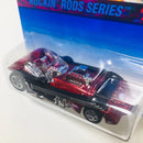 1997 Hot Wheels Rockin' Rods Series Colección Set de 4 - Twang Thang, Ferrari 355, Turbo Flame, Porsche 930