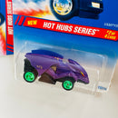 1995 Hot Wheels Hot Hubs Series Colección Set de 4 - Cyber Cruiser, Shadow Jet, Vampyra, Suzuki QuadRacer