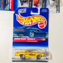 1999 Hot Wheels Sugar Rush Series II Colección Set de 4 - 70 Roadrunner, Jaguar XK8, Pikes Peak Celica Toyota, Dodge Concept Car