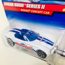 1999 Hot Wheels Sugar Rush Series II Colección Set de 4 - 70 Roadrunner, Jaguar XK8, Pikes Peak Celica Toyota, Dodge Concept Car