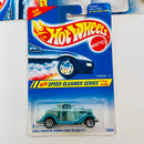1995 Hot Wheels Speed Gleamer Series Colección Set de 4 - 34 Ford 3-Window, T-Bucket, Ratmobile, Limozeen