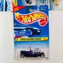 1995 Hot Wheels Speed Gleamer Series Colección Set de 4 - 34 Ford 3-Window, T-Bucket, Ratmobile, Limozeen
