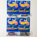2000 Hot Wheels Tony Hawk Skate Series Colección Set de 4 - Rigor Motor, Sol-Aire CX-4, Speed Blaster, Combat Medic