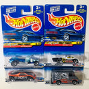 2000 Hot Wheels Tony Hawk Skate Series Colección Set de 4 - Rigor Motor, Sol-Aire CX-4, Speed Blaster, Combat Medic