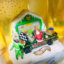 1999 Hot Wheels Holiday Series IV Rudolph's Racer verde GYE Set Exclusivo Navidad