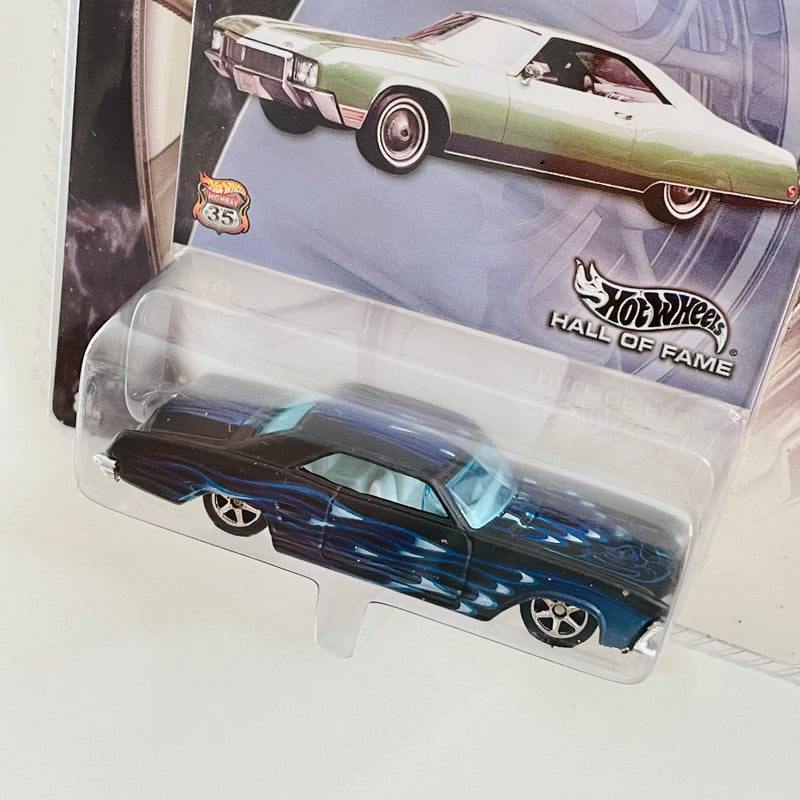 2003 Hot Wheels Hall of Fame Greatest Rides 70 Buick Riviera negro Llantas de Goma RR