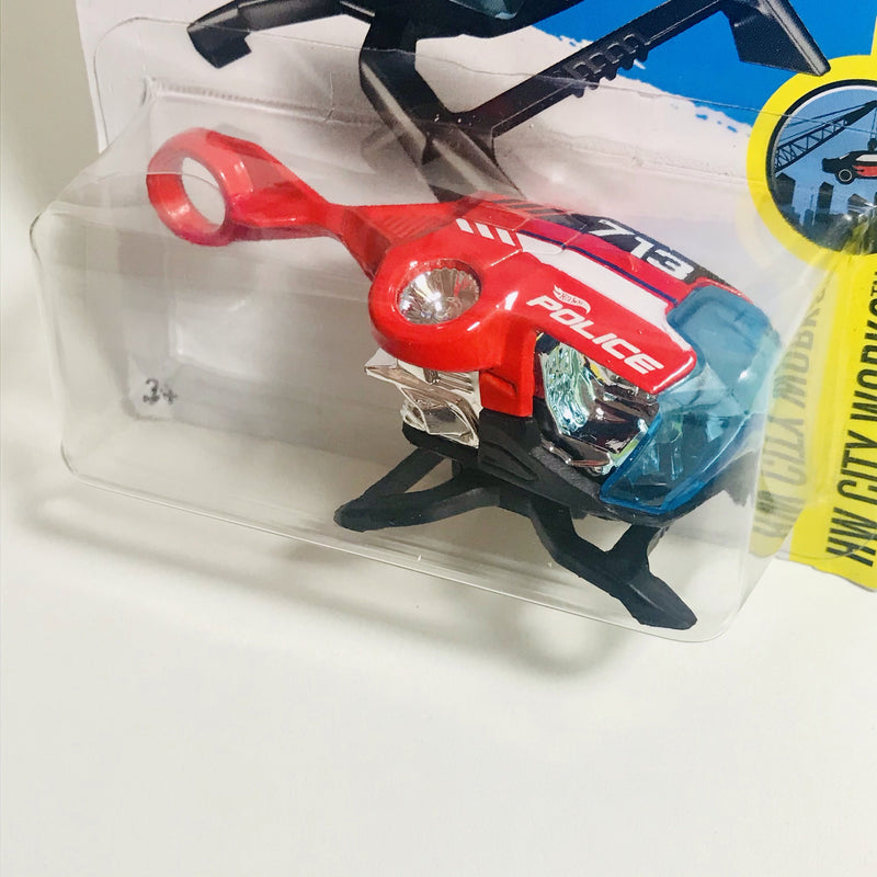 2017 Hot Wheels HW City Works Sky Fi rojo