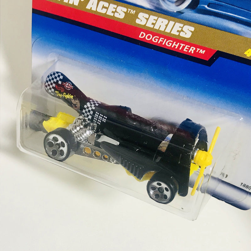 1998 Hot Wheels Flyin' Aces Series Dogfighter negro 5DOT
