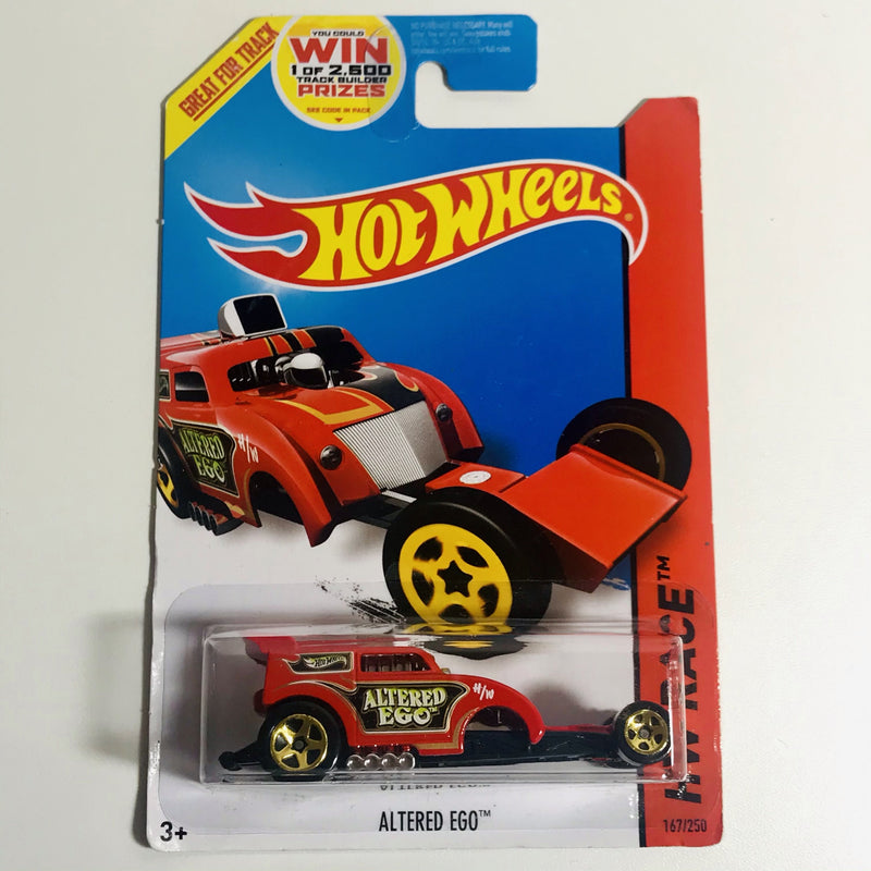 2014 Hot Wheels HW Race Altered Ego rojo 5SP