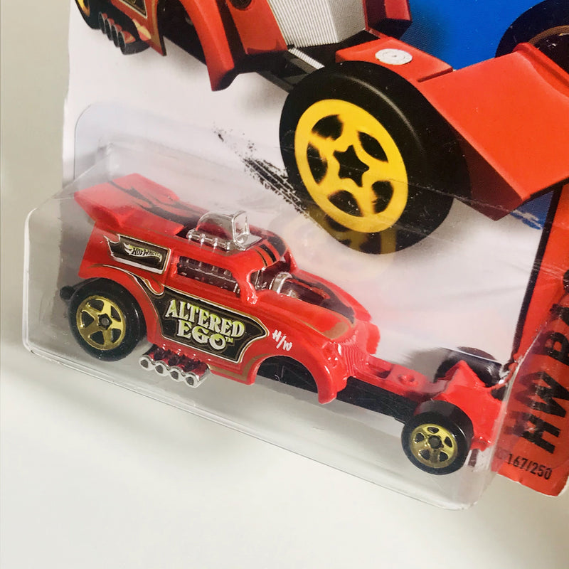 2014 Hot Wheels HW Race Altered Ego rojo 5SP