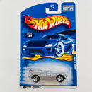 2001 Hot Wheels Jaguar D-Type 184 plata metálico 5SP