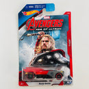 2015 Hot Wheels Marvel Avengers Age of Ultron Thor Buzz Bomb gris OH5