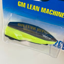 1996 Hot Wheels GM Lean Machine 268 verde fluorescente 7SP