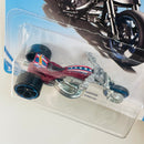 2018 Hot Wheels HW Moto Blastous Moto rojo OH5 con MC5 base ZAMAC