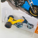 2012 Hot Wheels HW Stunt Blastous amarillo OH5 con MC5 Primera Edición