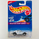 1996 Hot Wheels Splatter Paint Series 80s Chevrolet Camaro Z-28 blanco 5SP base ZAMAC