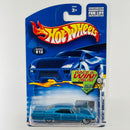 2003 Hot Wheels First Editions Pontiac Bonneville 1965 013 azul metálico LW Primera Edición