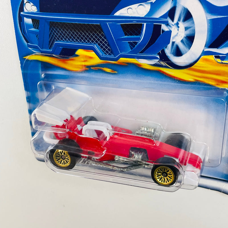 2000 Hot Wheels Virtual Collection Super Modified 158 rojo LW base ZAMAC