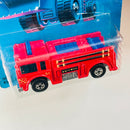 1989 Hot Wheels Workhorses Fire Eater rojo BW