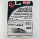 2003 Hot Wheels 100% Preferred Hot Rod Magazine 34 Ford Coupe 3-Window gris Llantas de Goma RR base ZAMAC