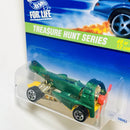 1997 Hot Wheels Treasure Hunts Dogfighter verde 5SP