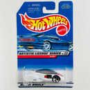 1998 Hot Wheels Artistic License Series Alien blanco 3SP base ZAMAC